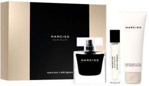 Load image into Gallery viewer, Narciso Rodriguez edp gift set featuring Narciso Rodriguez Eau de Toilette 90ml, a musky composition fragrance.
