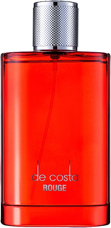 Unisex fragrance: Fragrance World De Costa Rouge 100ml Eau de Parfum.