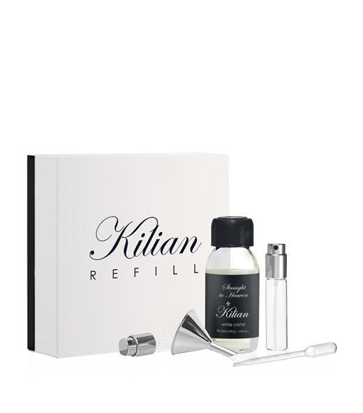 Kilian Straight to Heaven White Crystal Refill 50ml EDP + 7.5 ml Bottle to use to spray - Rio Perfumes