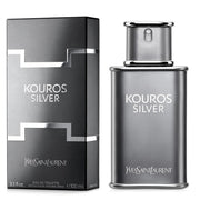 YSL Kouros Silver 100ml EDT by Yves Saint Laurent is a captivating fragrance for men.