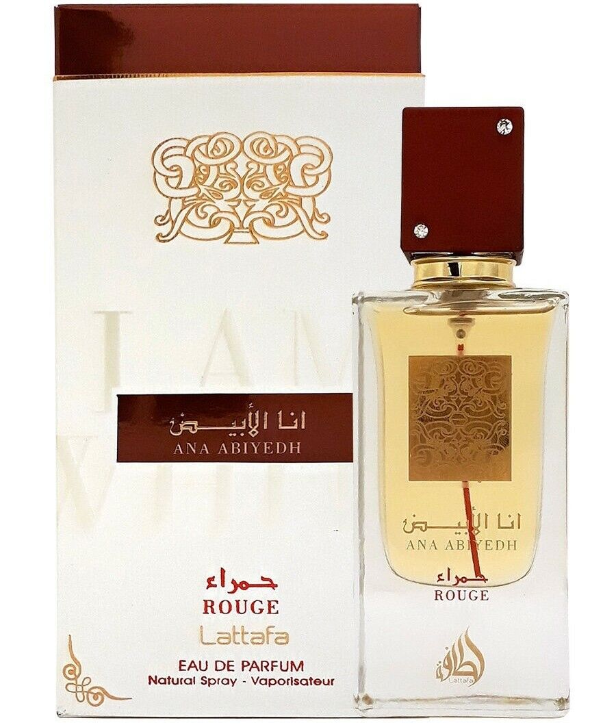 Lattafa Ana Abiyedh Rouge 60ml Eau De Parfum - Rio Perfumes