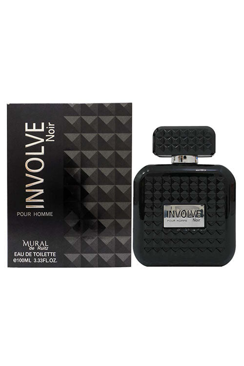 Mural de Ruitz Involve Noir Pour Homme Men 100ml Eau de Parfum - Rio Perfumes