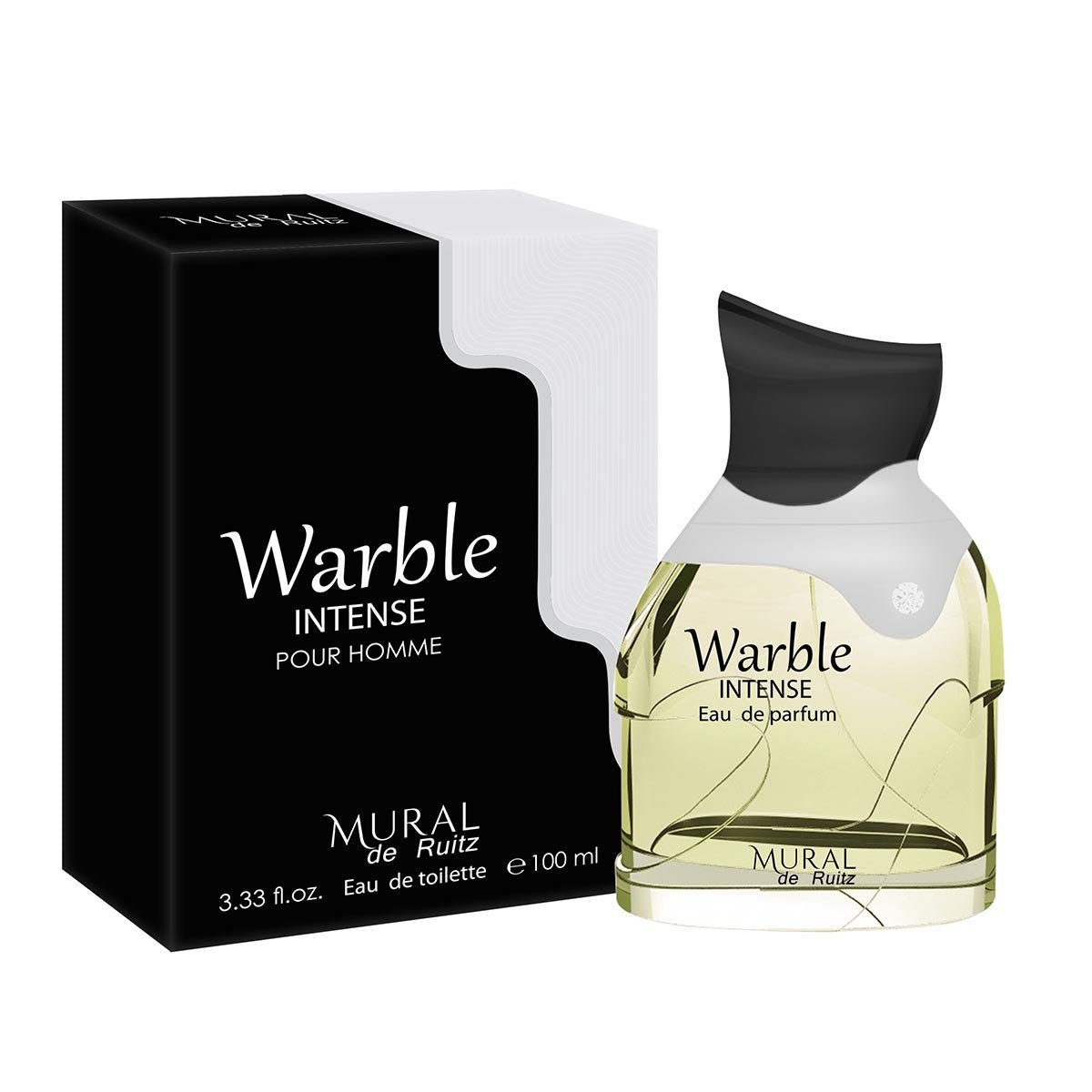 Mural de Ruitz Warble Intense Pour Homme 90ml - Rio Perfumes