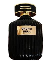 Load image into Gallery viewer, A bottle of Fragrance World Orchid Nera 100ml Eau de Parfum on a white background.
