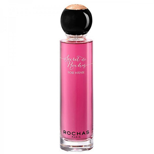 A 100 ml bottle of Rochas Secret De Rochas Rose Intense EDP perfume.