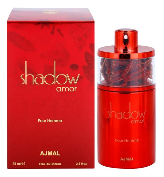 Ajmal Shadow Amor 75ml Eau De Parfum, available at Rio Perfumes.
