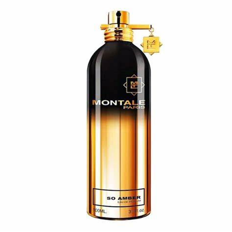 A Montale Paris So Amber 100ml fragrance bottle, on a white background.