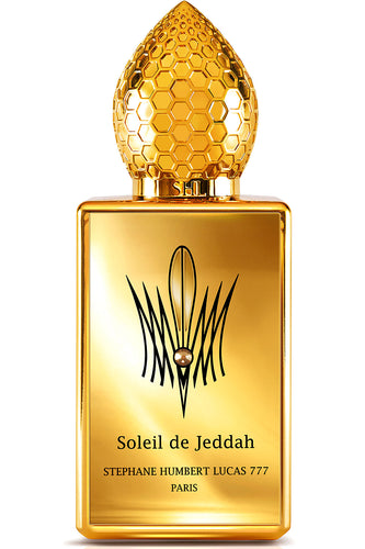 A unisex fragrance, Stephane Humbert Lucas 777 Soleil De Jeddah 50ml Eau De Parfum is housed in a luxurious bottle.