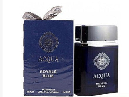 Fragrance World Aqua Royal Blue 100ml Eau De Parfum by Fragrance World, available as an Eau De Parfum, for men and women.