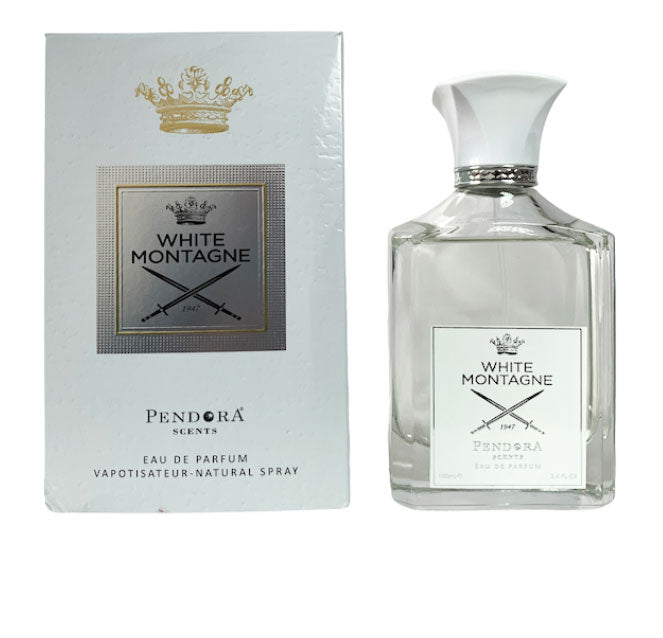 Load image into Gallery viewer, Pendora White Montagne 100ml Eau De Parfum is a powerful fragrance for men &amp; women.
